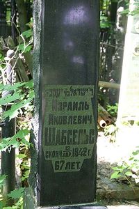 Israel Alexander Shabselʹs